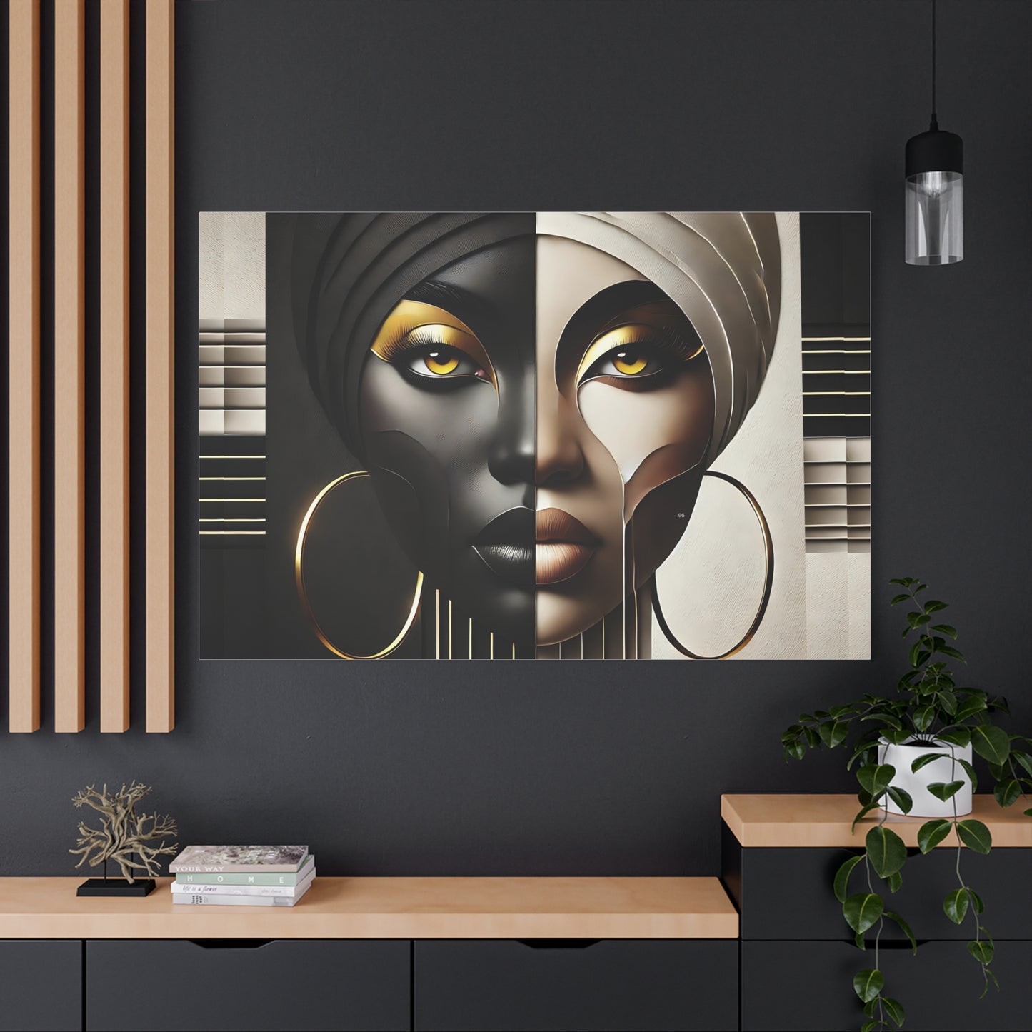 Duality Matte Canvas, Stretched, 1.25" #DLTY1