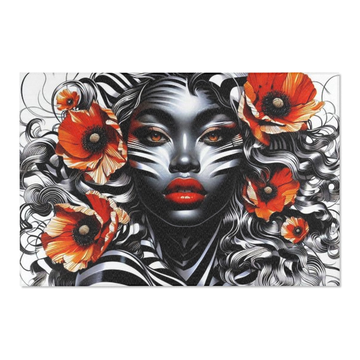 Zebra Fantasy Area Rugs #ZF32