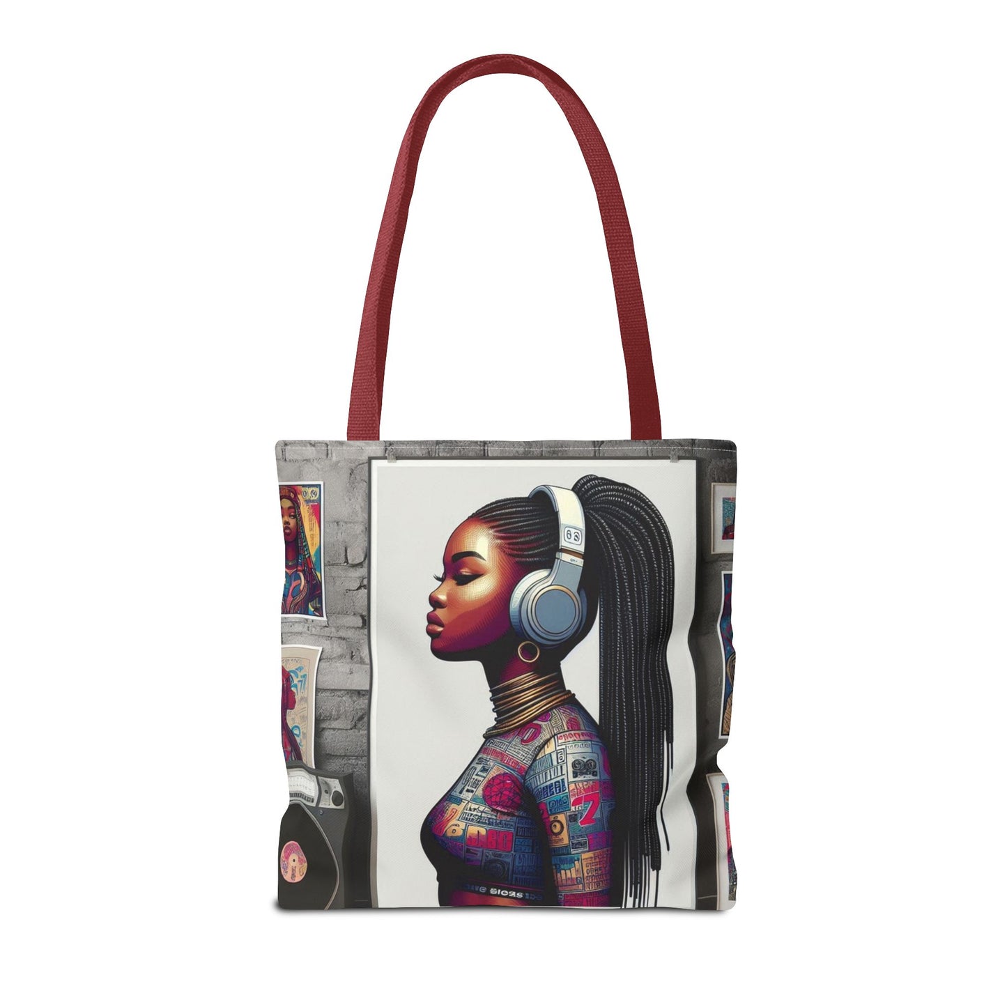 Feel The Music Tote Bag (AOP) #FM3