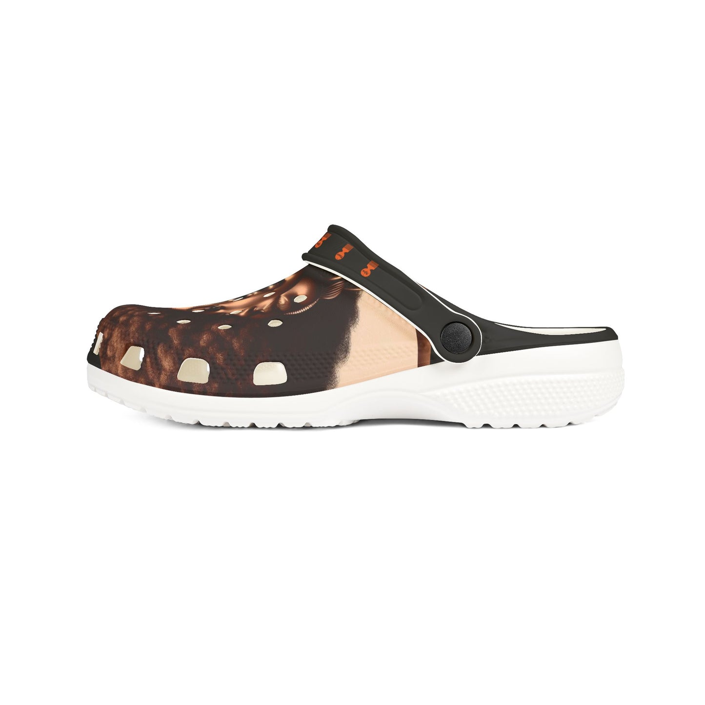 Afro Power EVA Foam Rubber Shoes (AOP) #AP7