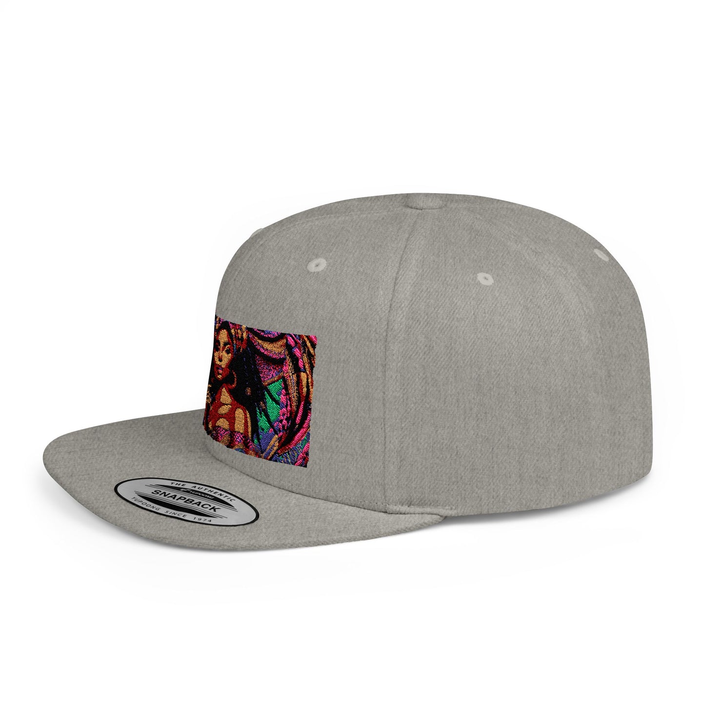 Divinity Luxury Flat Bill Snapback Hat - Bold Statement Headwear #DL1