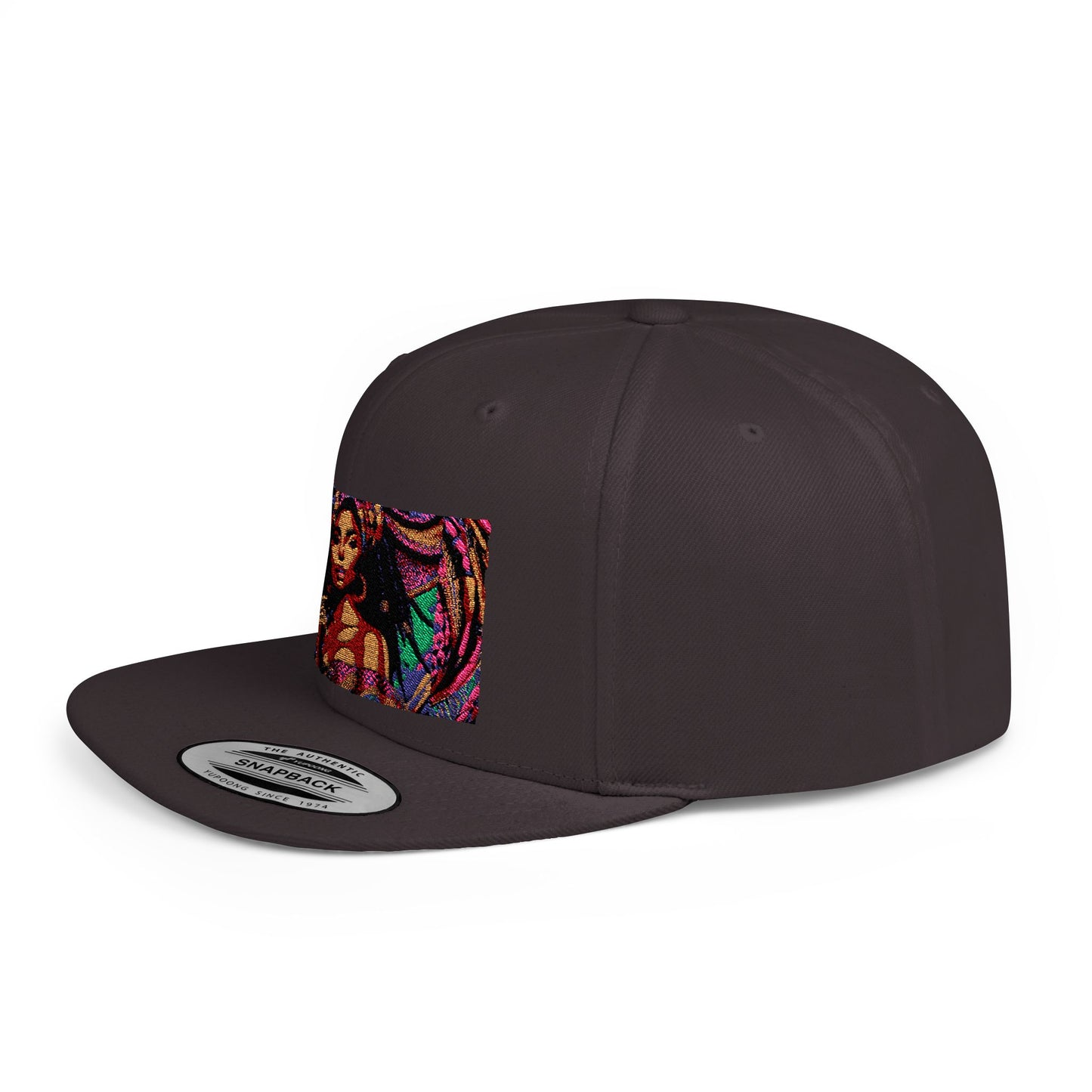 Divinity Luxury Flat Bill Snapback Hat - Bold Statement Headwear #DL1