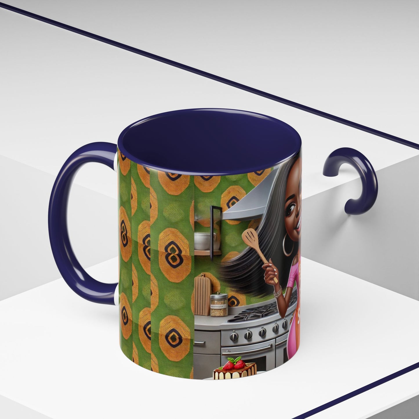 Soulful Bites and Kitchen Delights Accent Coffee Mug (11, 15oz) #SBKD1