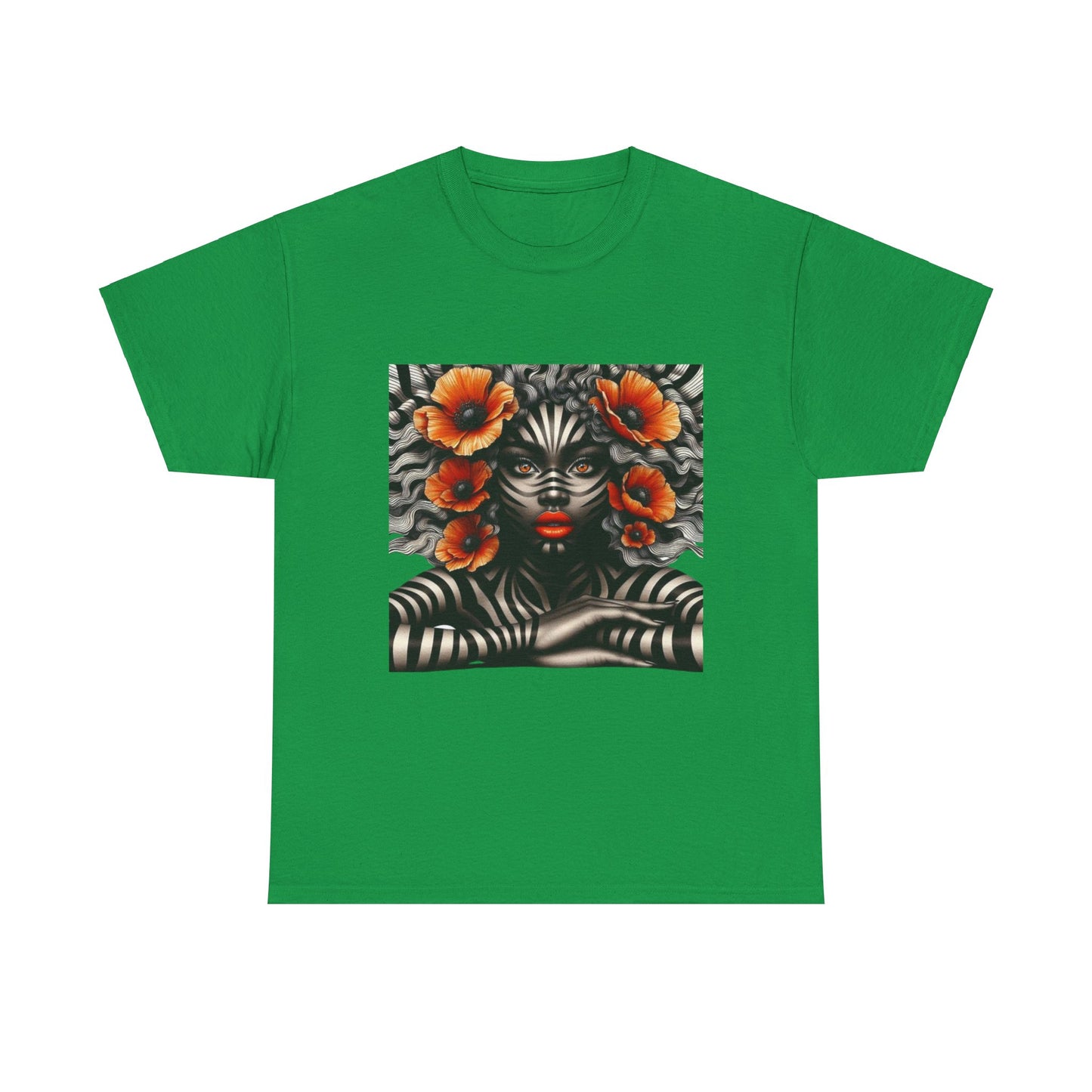 Zebra Fantasy Unisex Heavy Cotton Tee #ZF18