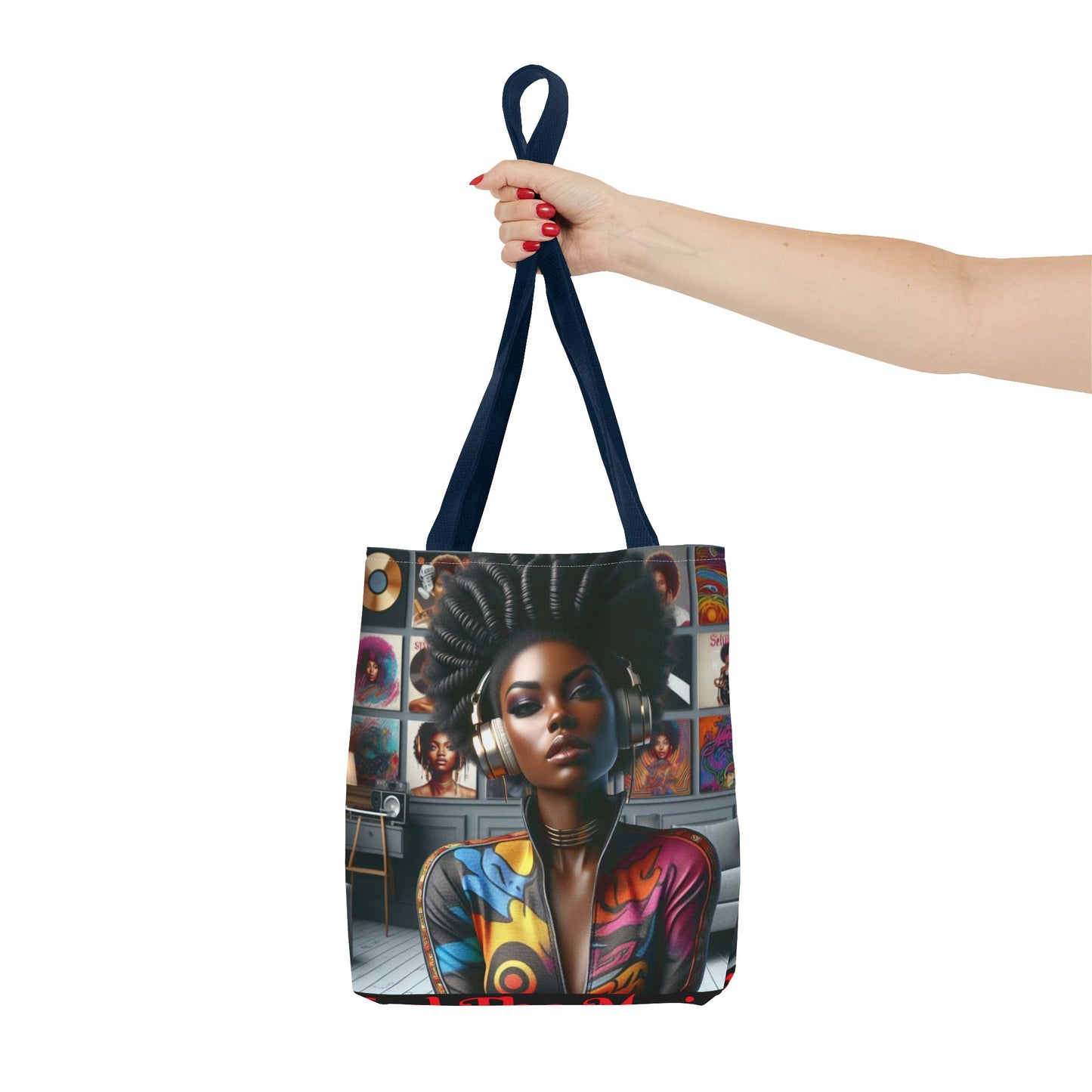 Feel The Music Tote Bag (AOP) #FM18