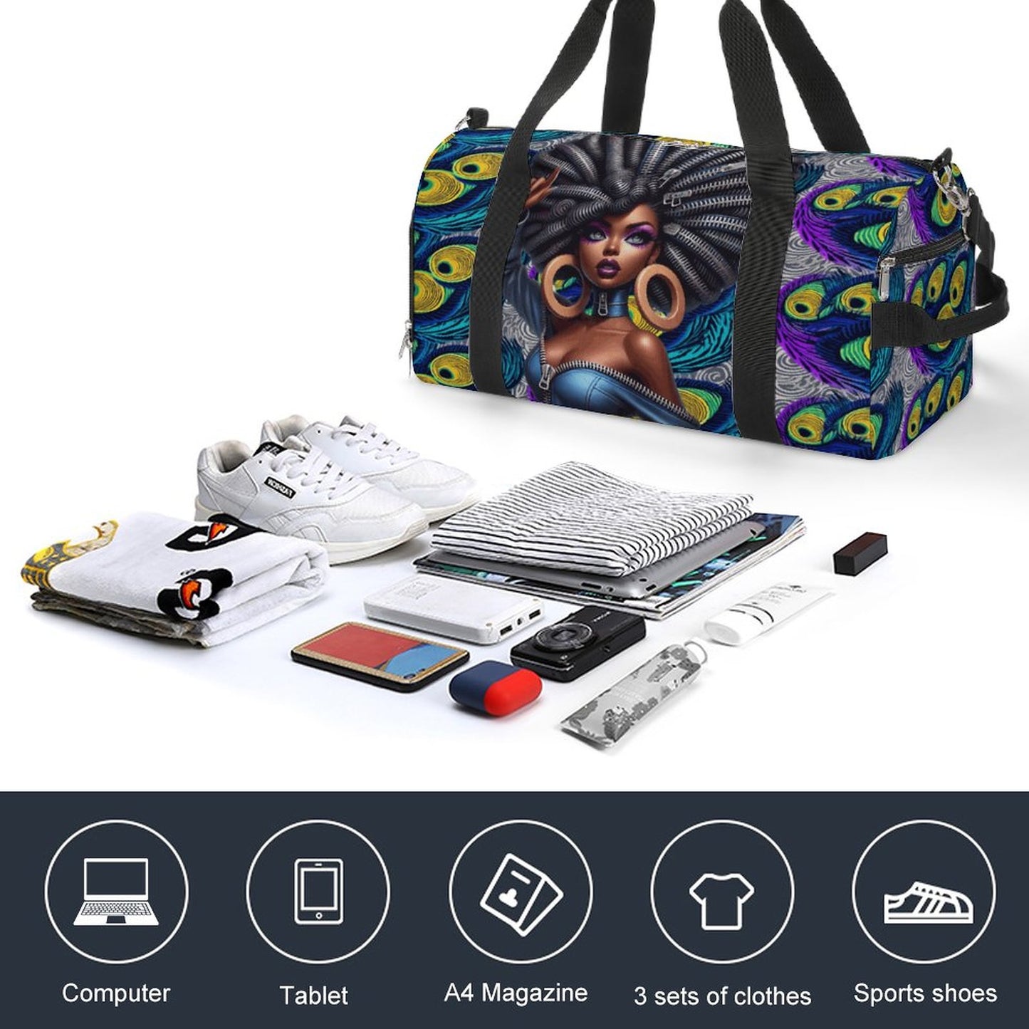 Oxford Gym Duffle Bag A017