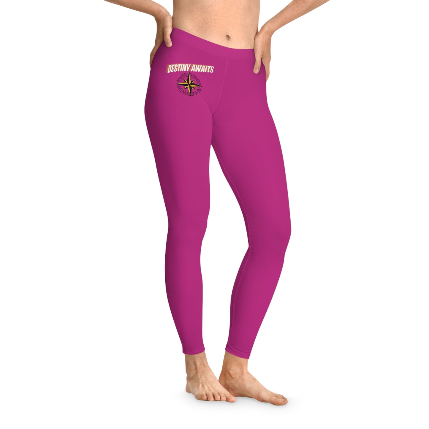 Destined For Greatness Stretchy Leggings (AOP) #D.6