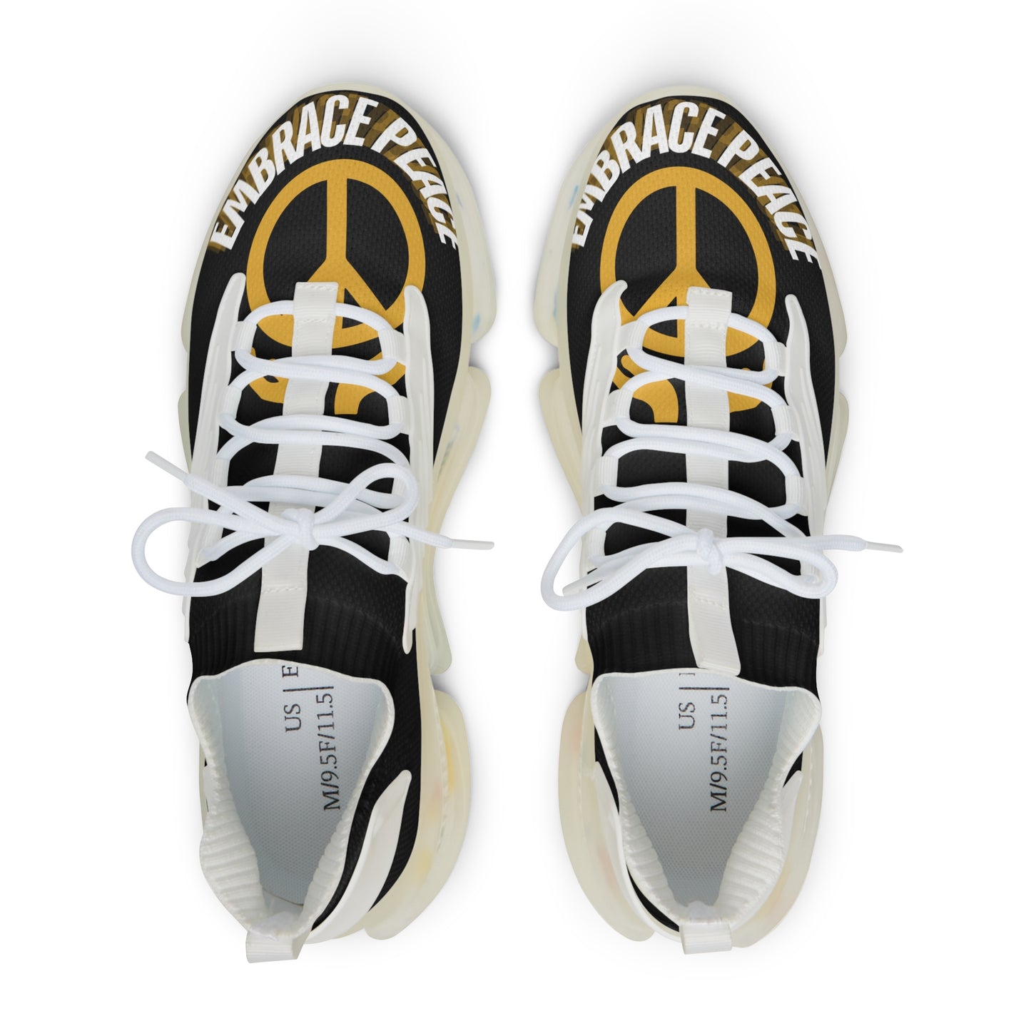 Embrace Peace Men's Mesh Sneakers #EP2