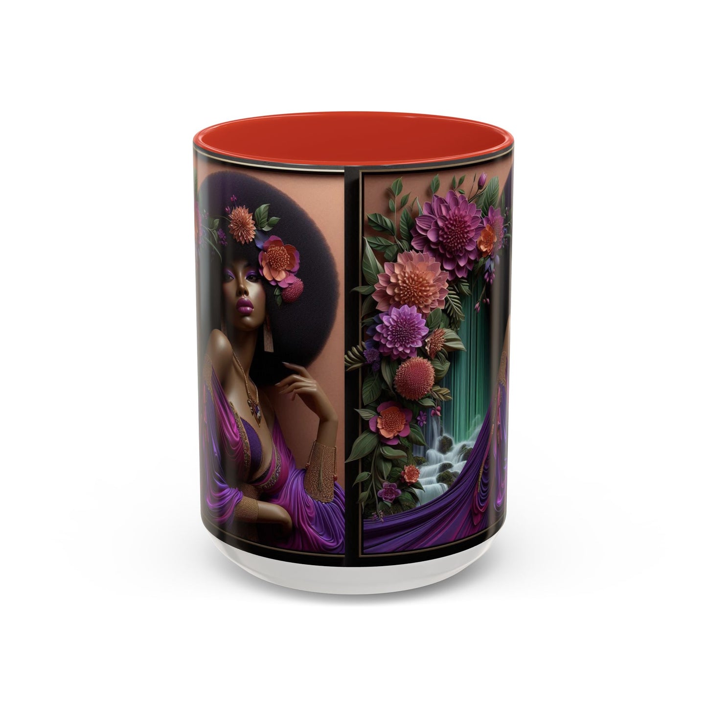Afrocentric Accent Coffee Mug (11, 15oz) #AACM7