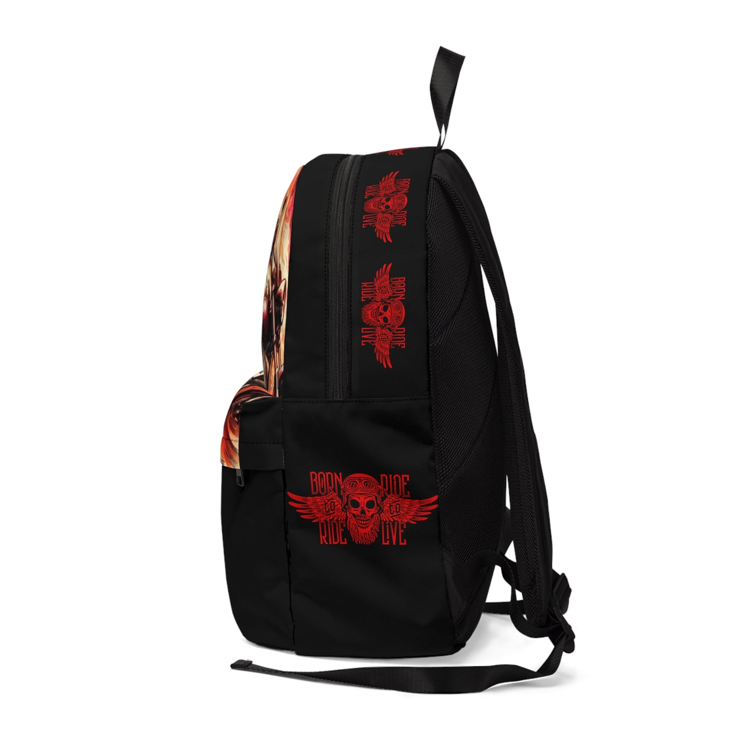 Born To Ride Unisex Classic Backpack #13M