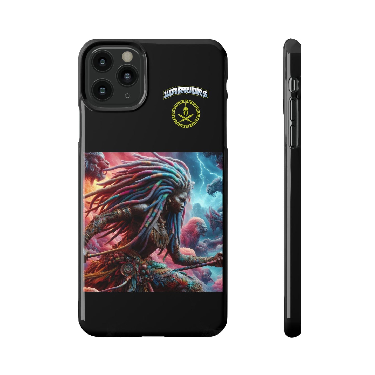 Silent Warrior Heart Slim Cases #6U