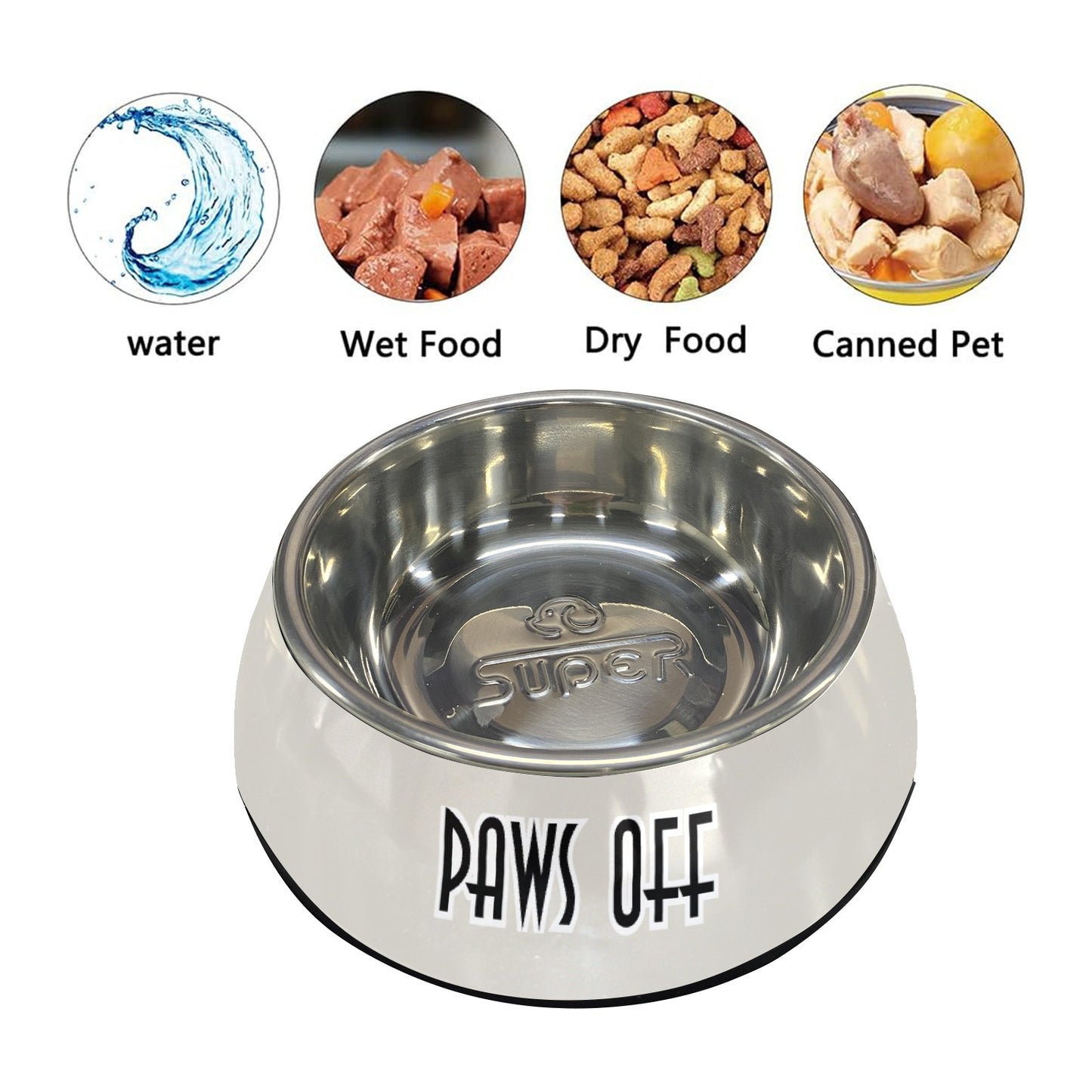 Paws Off Pet Bowl Pet Bowl