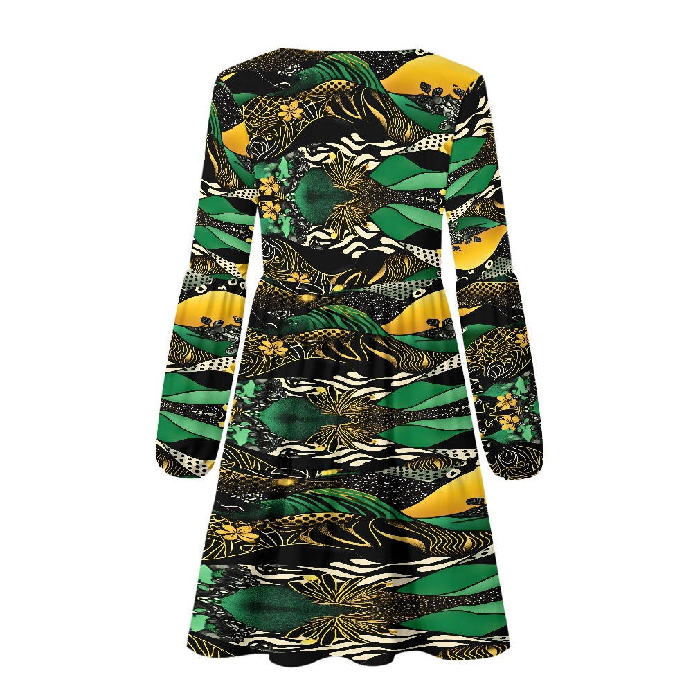 Women's long sleeve dress