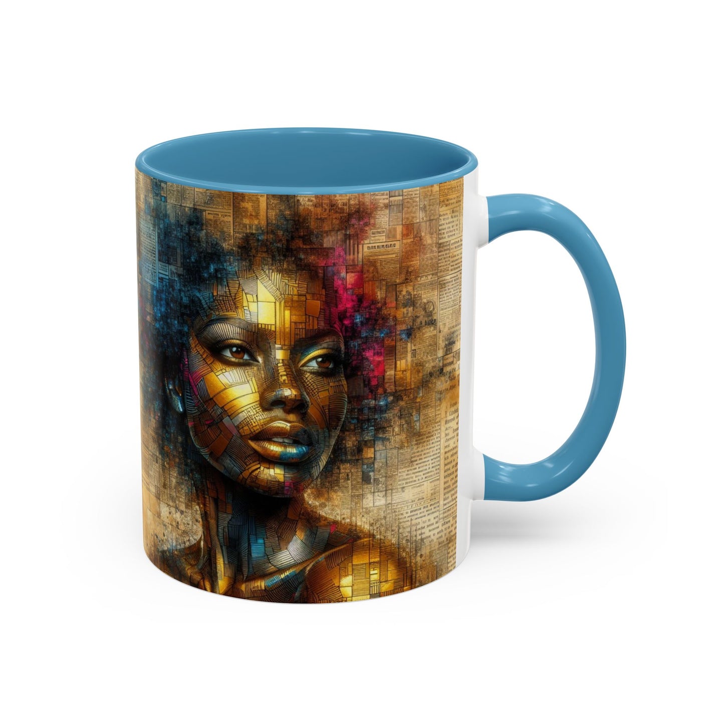 Afrocentric Accent Coffee Mug (11, 15oz) #AACM10