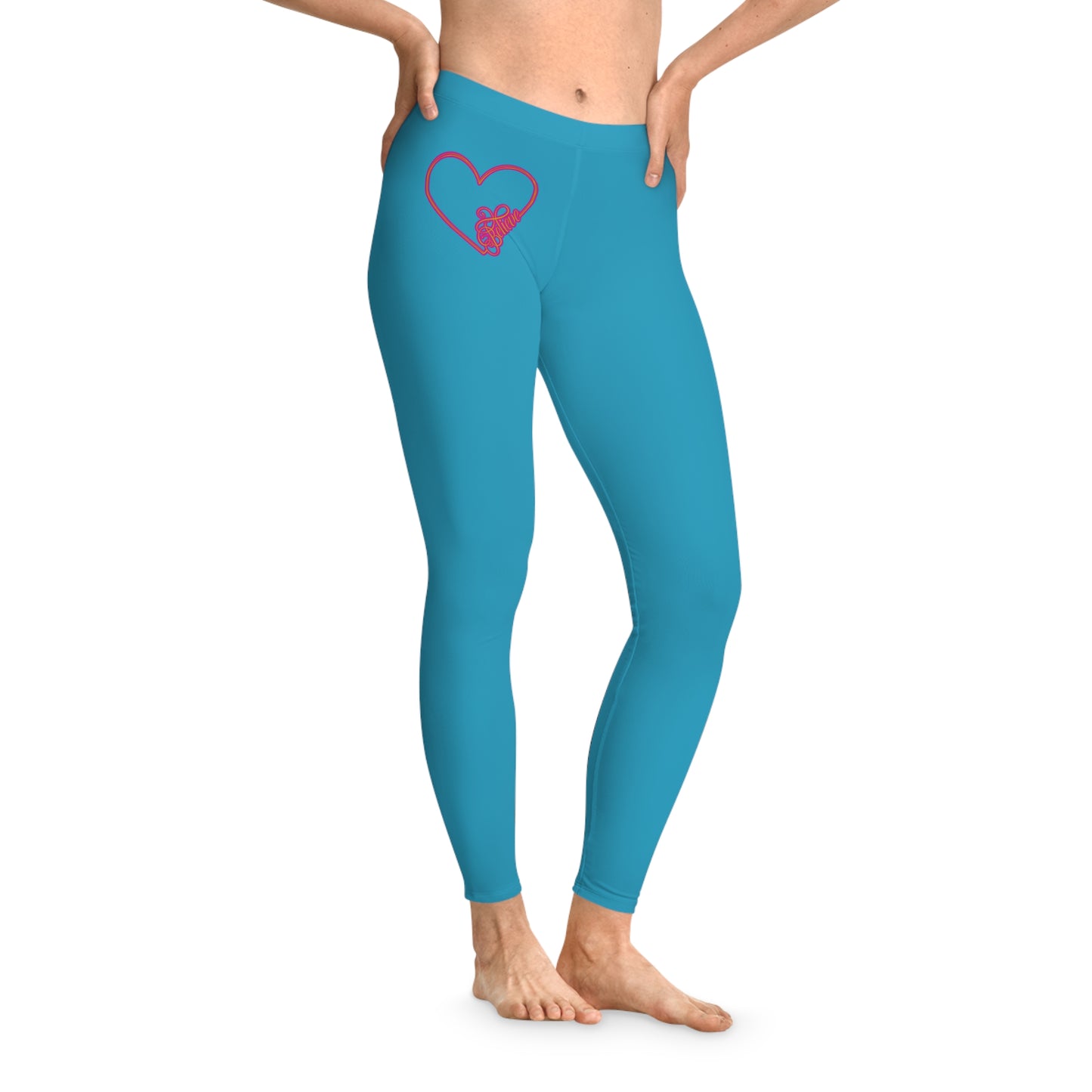Believe Stretchy Leggings (AOP) #G.4