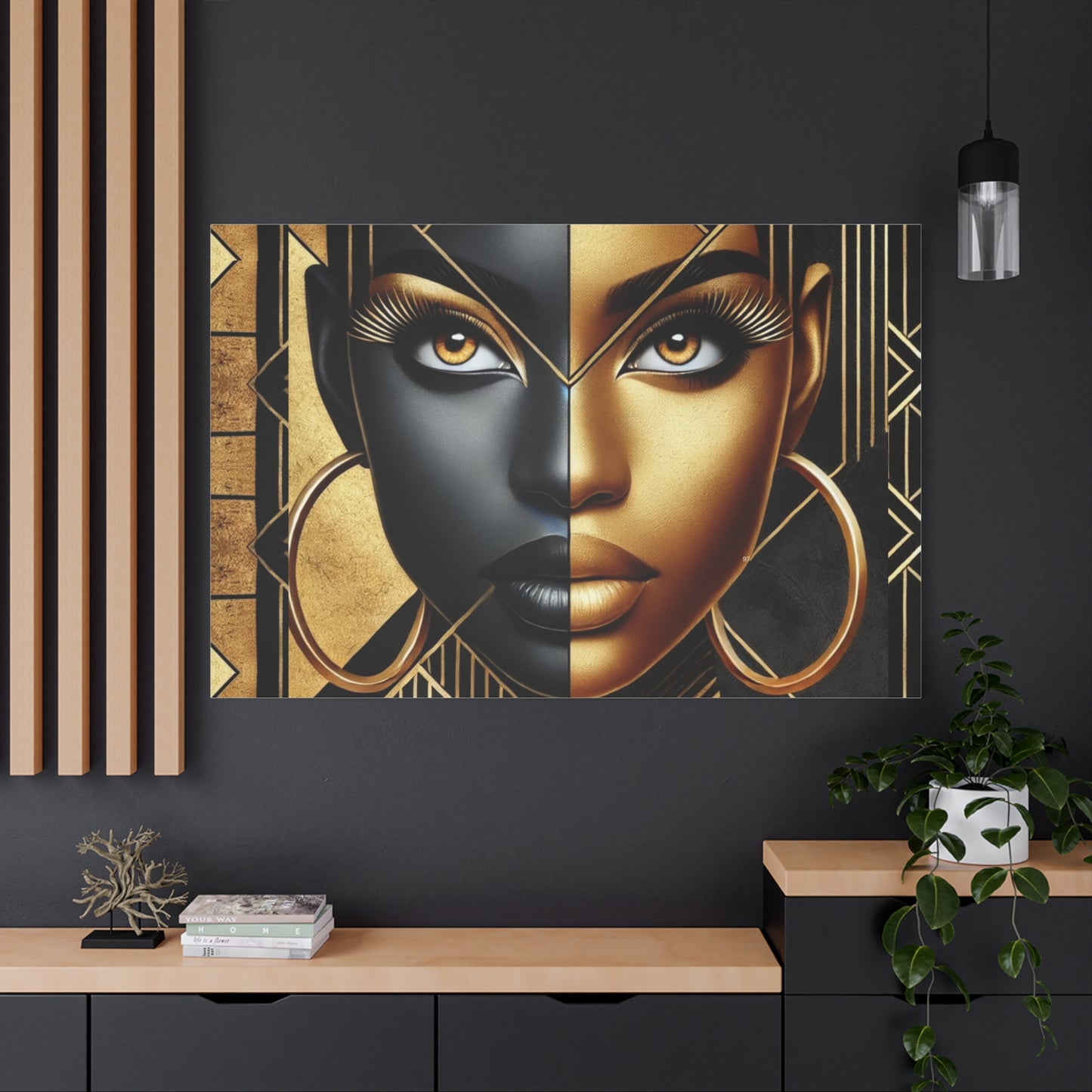 Amber Radiance Matte Canvas, Stretched, 1.25" #AR1