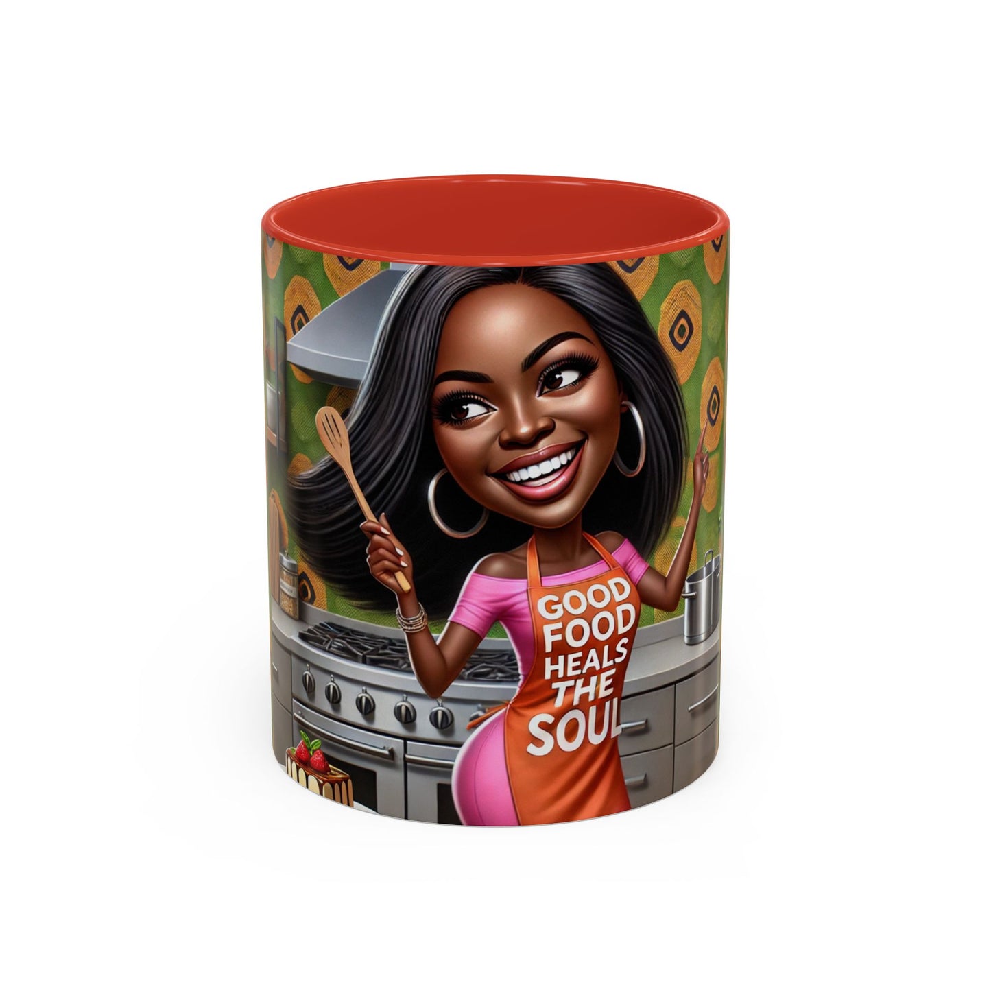 Soulful Bites and Kitchen Delights Accent Coffee Mug (11, 15oz) #SBKD1