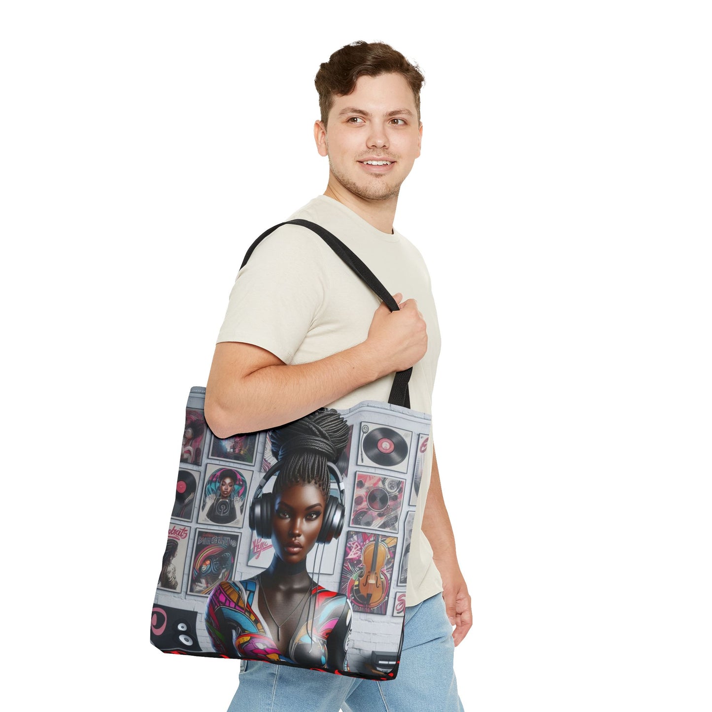 Feel The Music Tote Bag (AOP) #FM20