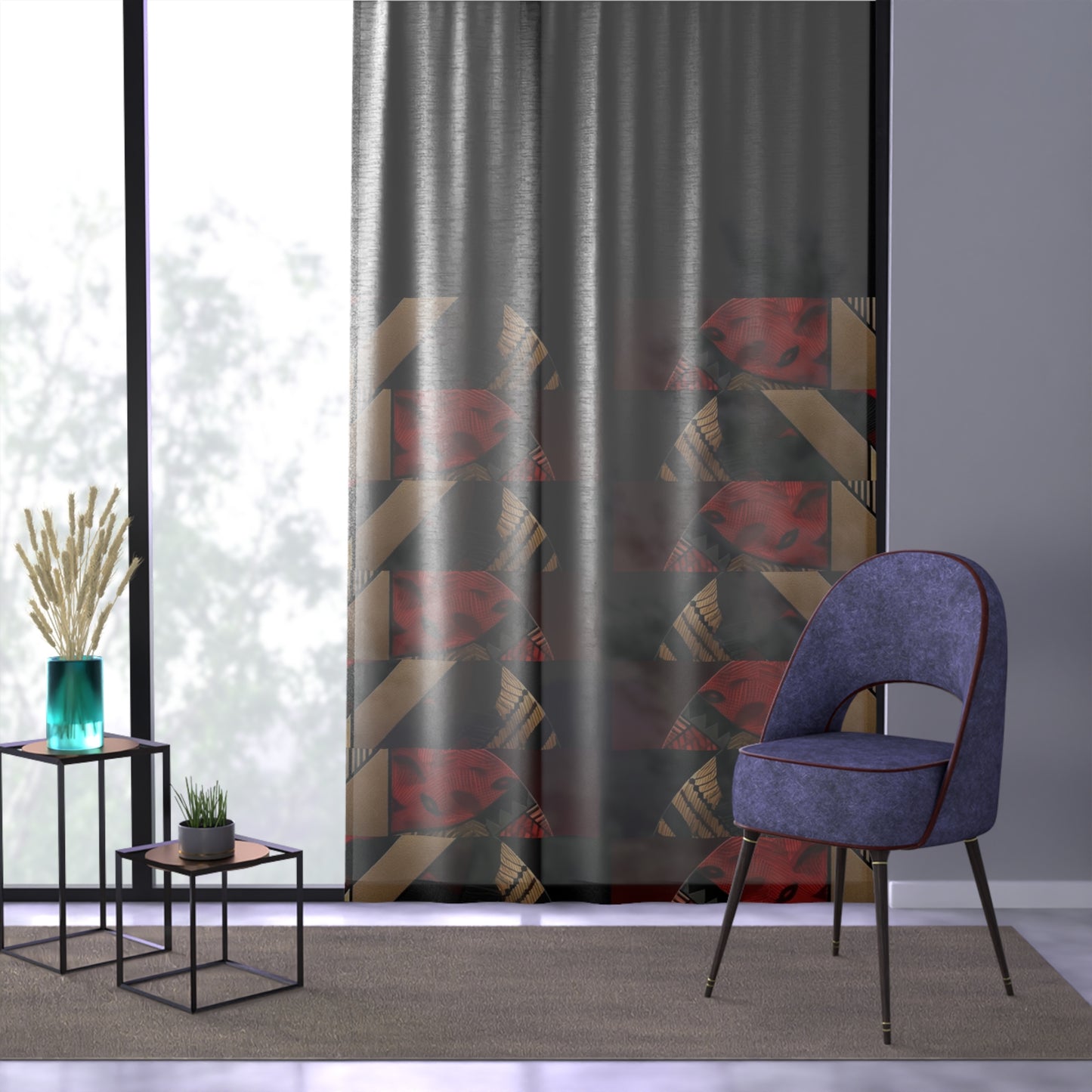Dual Face Window Curtain #DF1