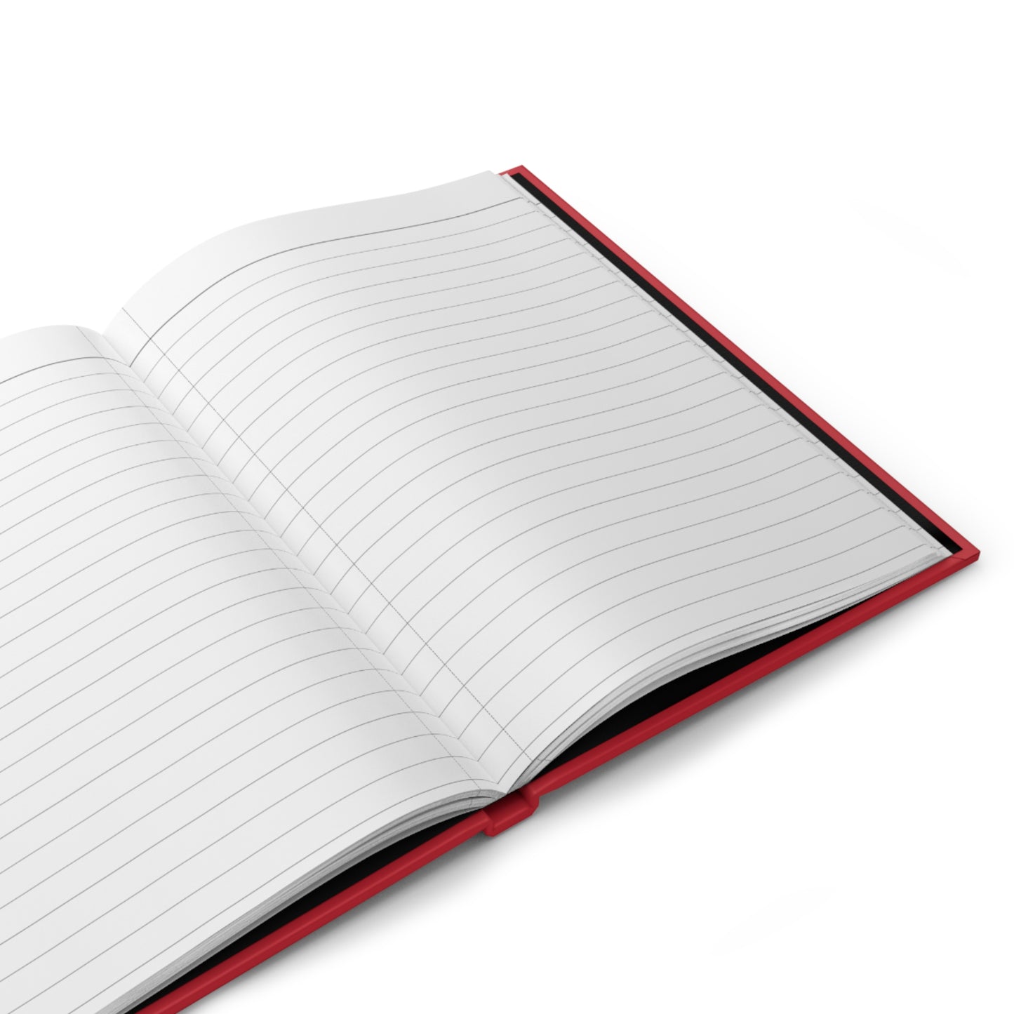 Afrocentric Woman Journal, Red Garnet Diary Notebook Gift for Writers, Matte