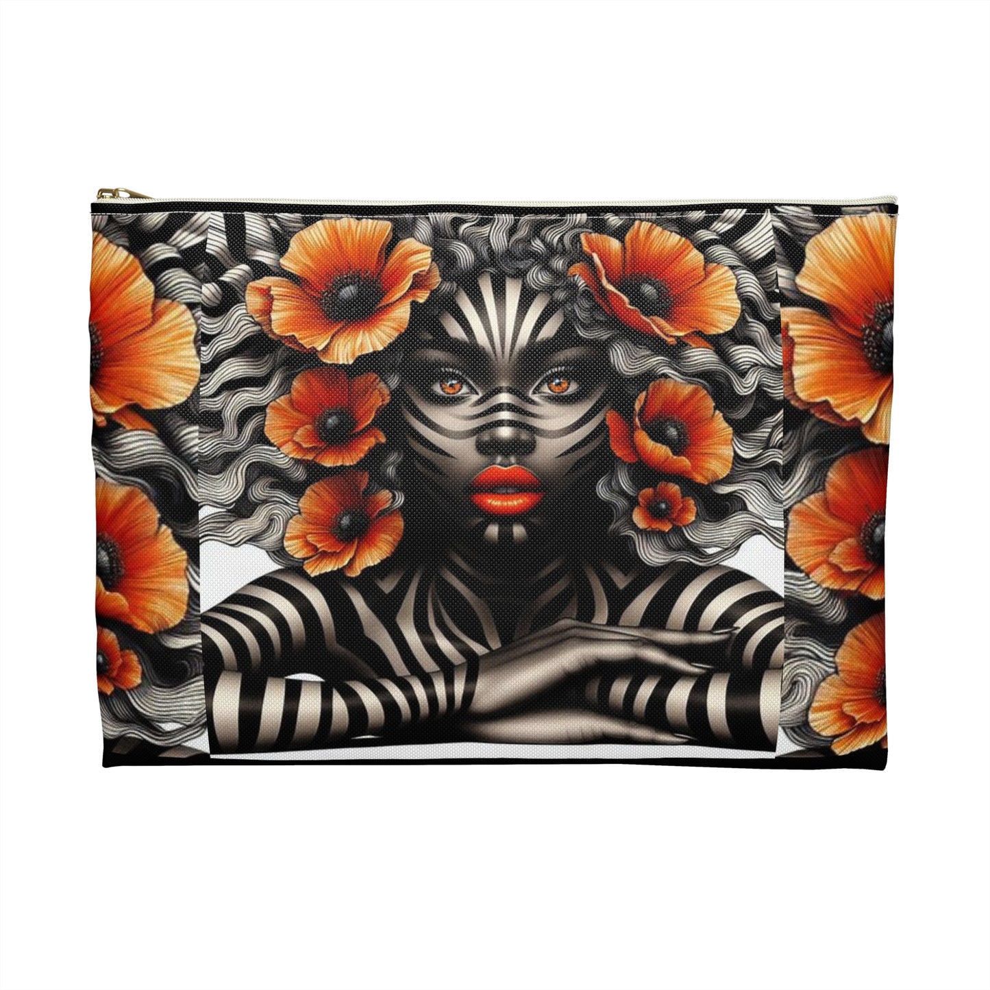 Zebra Fantasy Accessory Pouch #ZF3