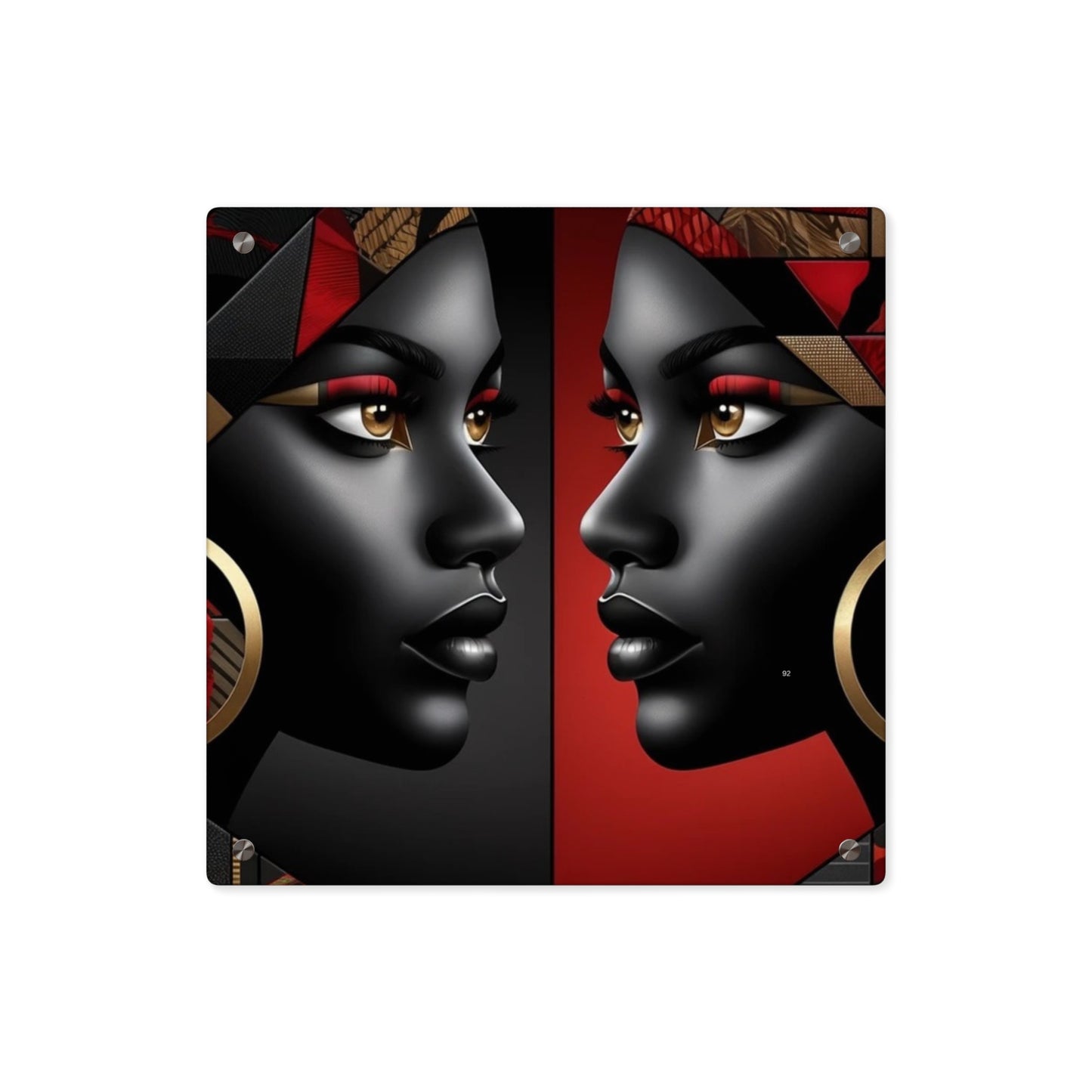 Dual Faced Acrylic Wall Art Panels #DF1