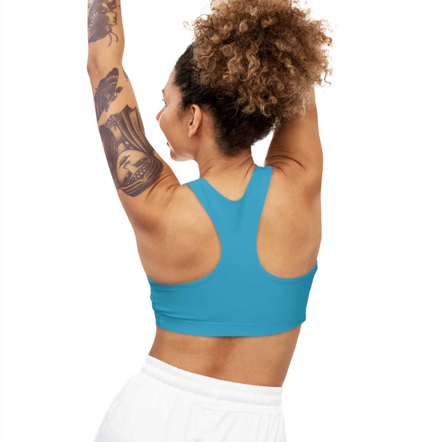 Afro Power Seamless Sports Bra (AOP) #AP1