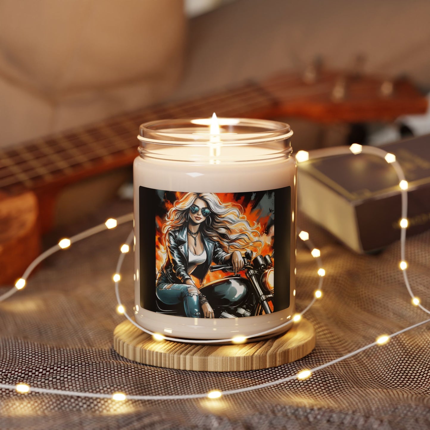 Born To Ride Scented Soy Candle, 9oz #13M