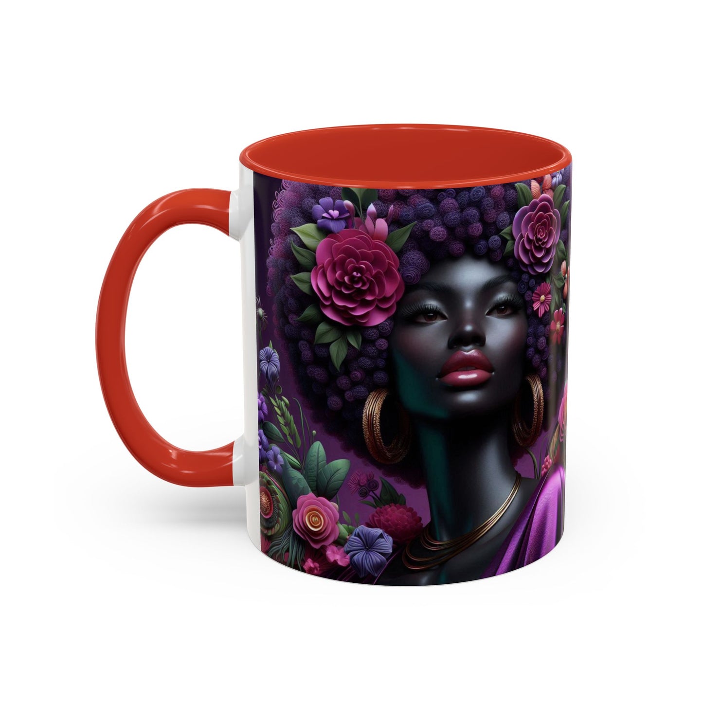 Afrocentric Accent Coffee Mug (11, 15oz) #AACM8