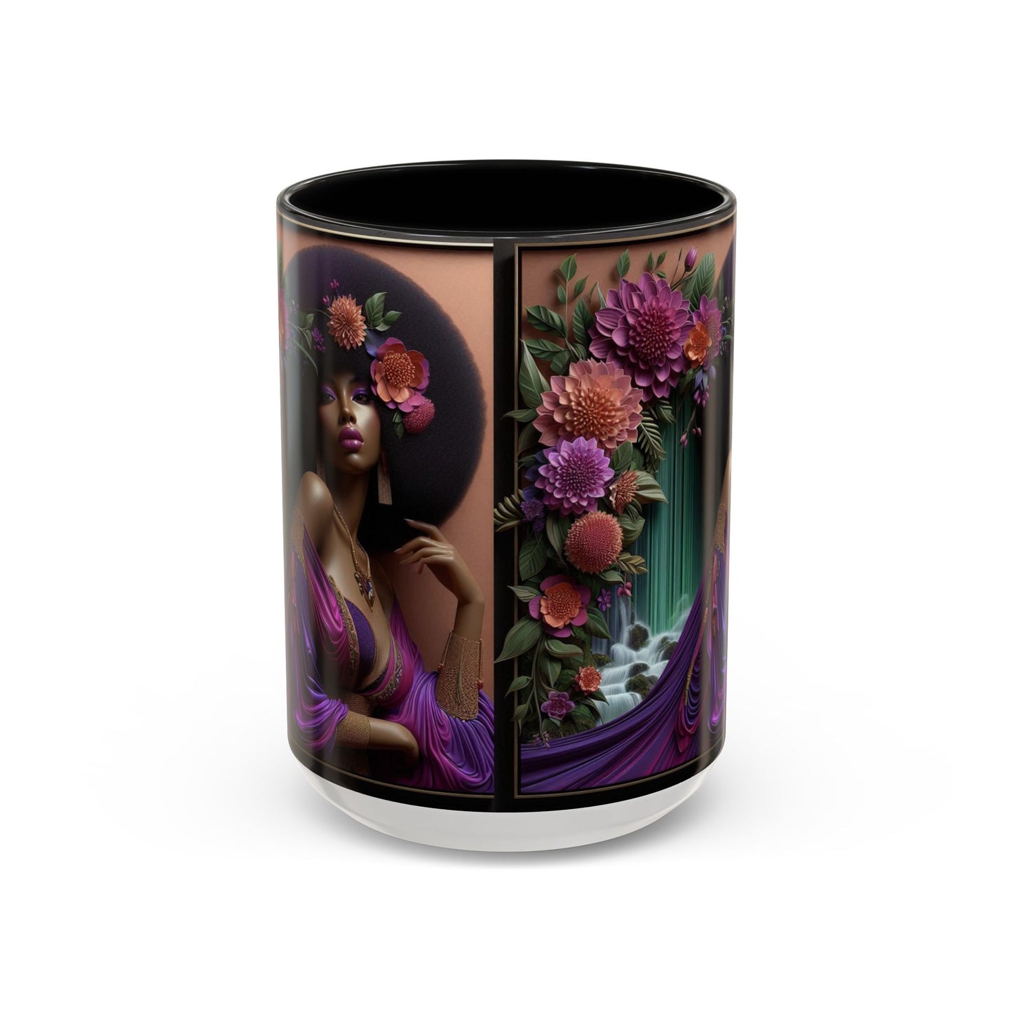 Afrocentric Accent Coffee Mug (11, 15oz) #AACM7