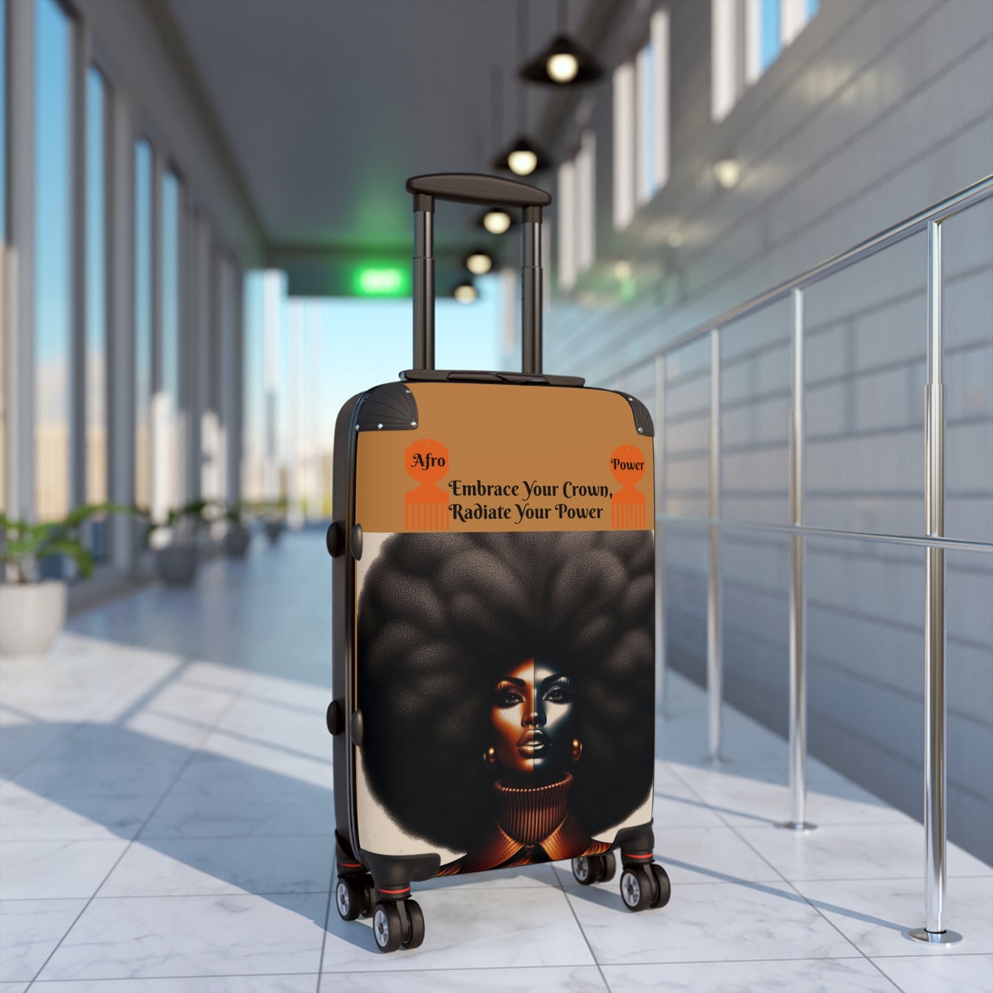 Afro Power Suitcases #AP4
