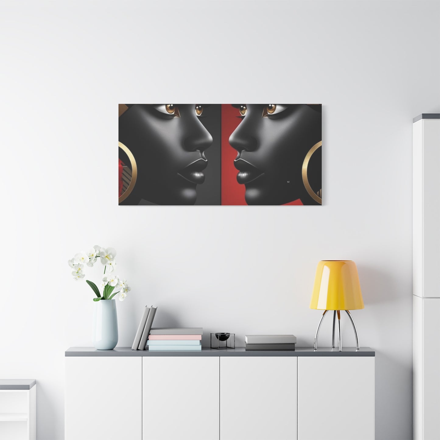 Dual Faced Matte Canvas, Stretched, 1.25" #DF1