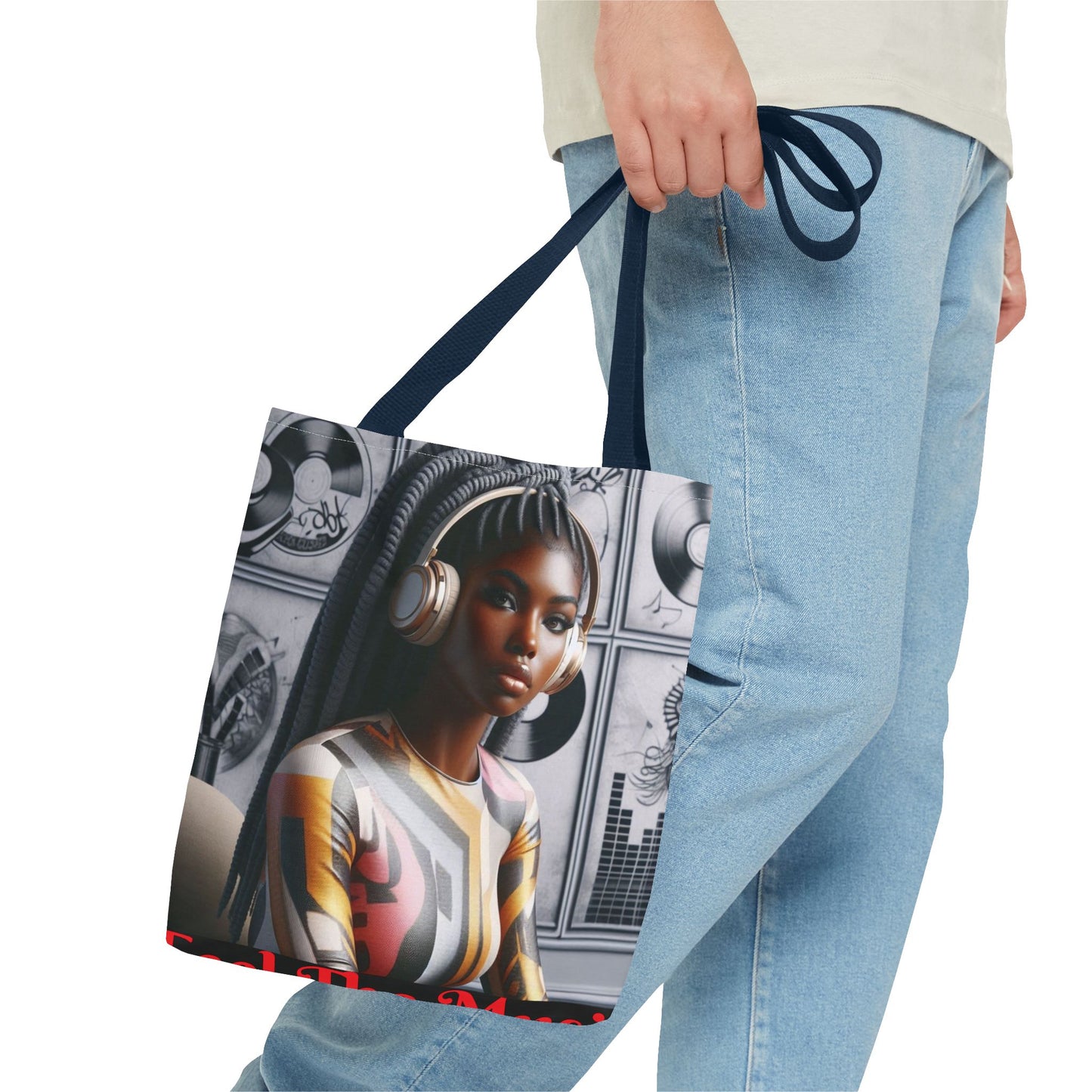 Feel The Music Tote Bag (AOP) #FM7