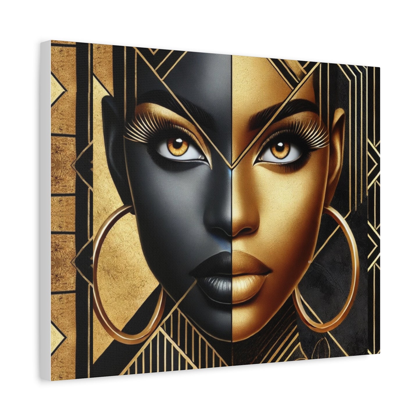 Amber Radiance Matte Canvas, Stretched, 1.25" #AR1