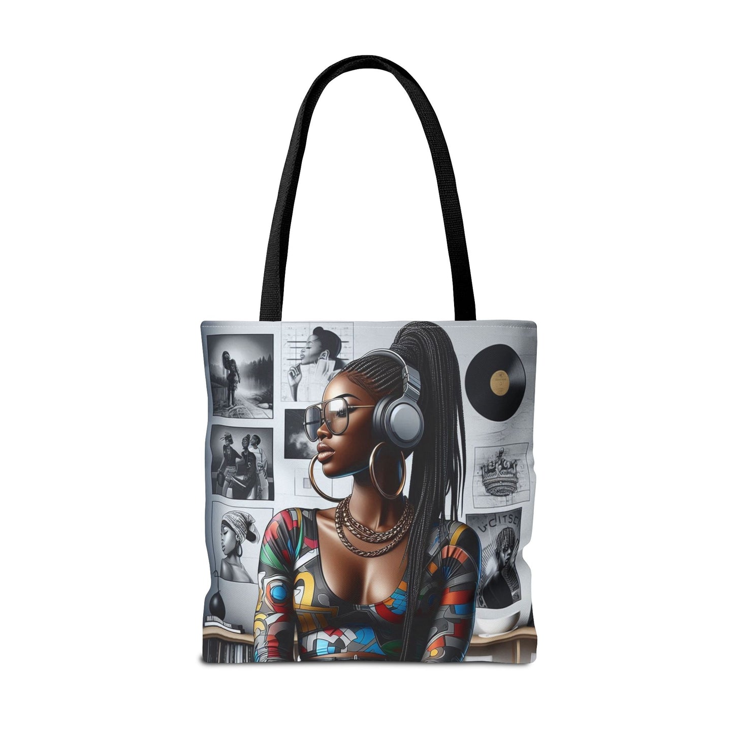Feel The Music Tote Bag (AOP) #FM9