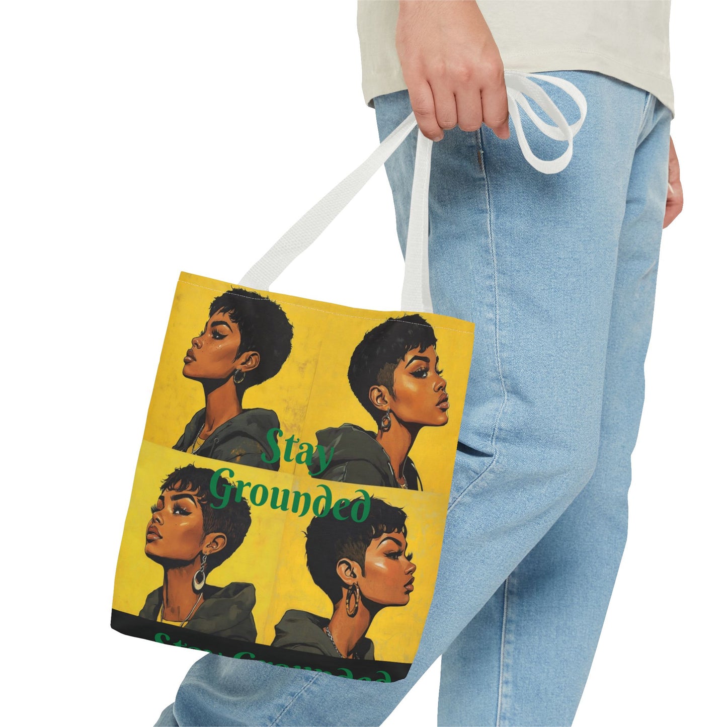 Stay Grounded Tote Bag (AOP) #T14
