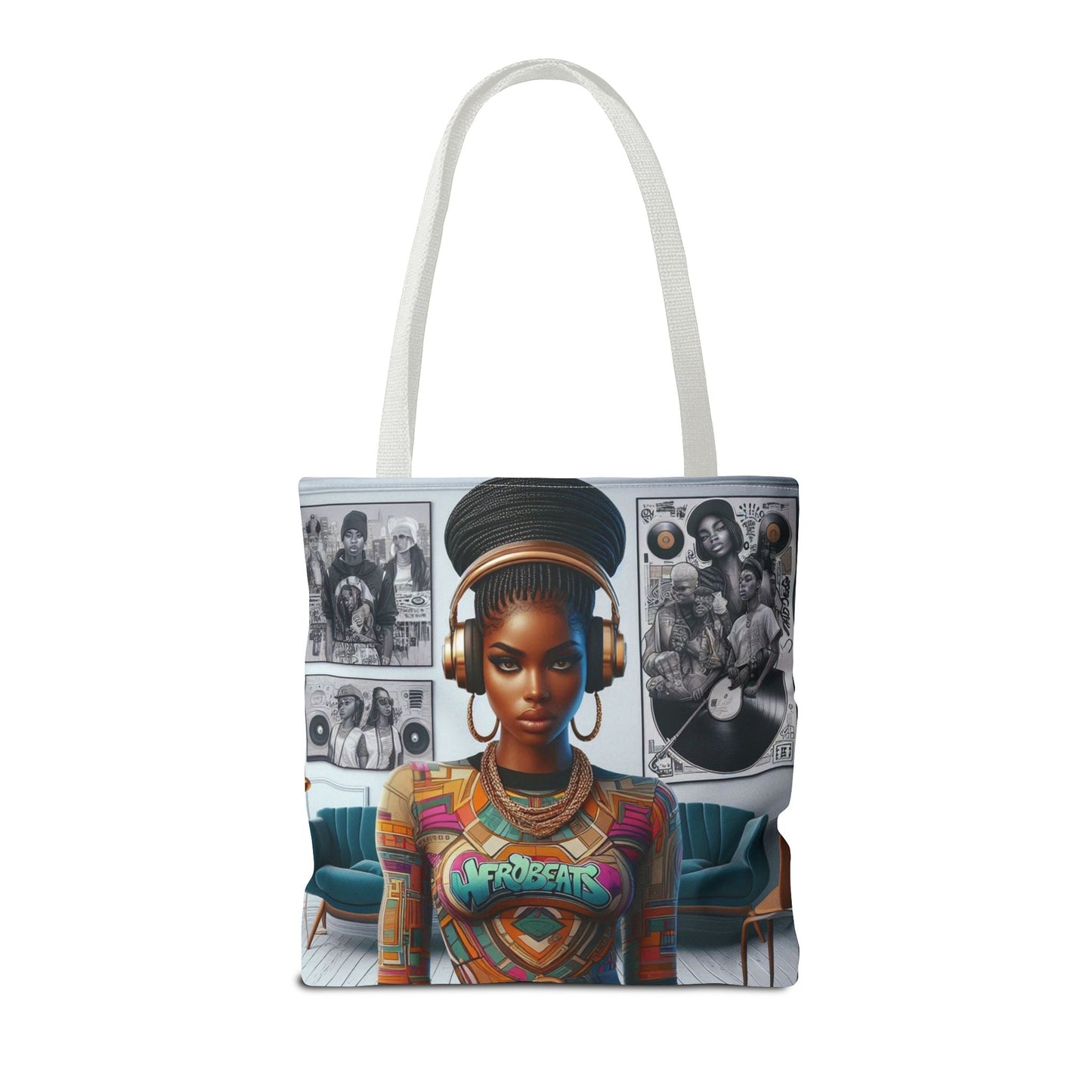 Feel The Music Tote Bag (AOP) #FM13