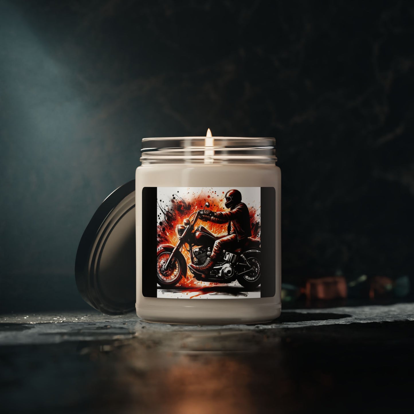 Born To Ride Scented Soy Candle, 9oz #13M