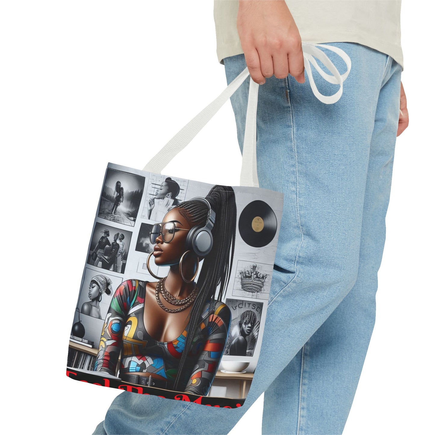 Feel The Music Tote Bag (AOP) #FM9