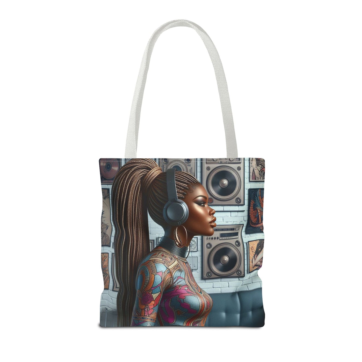 Feel The Music Tote Bag (AOP) #FM19