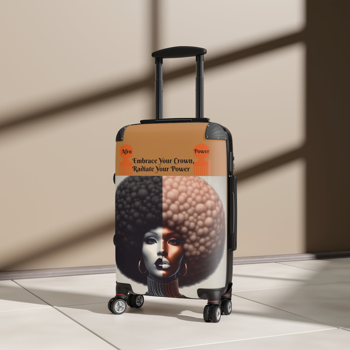 Afro Power Suitcases #AP13