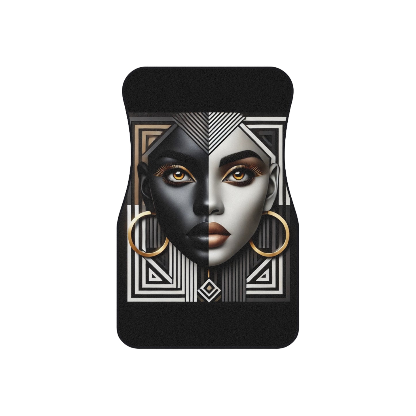 Abstract Beauty Car Mats (Set of 4) #AB1