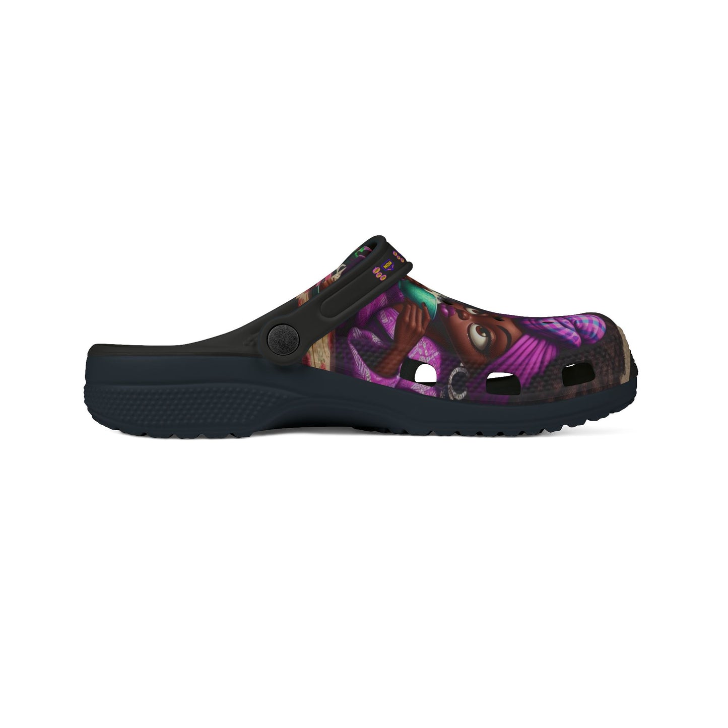 Monday Vibes EVA Foam Rubber Shoes (AOP) #MV6