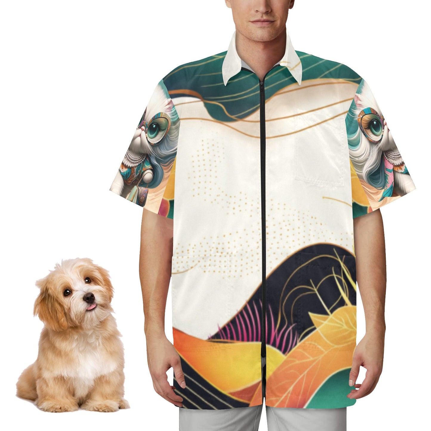 Paws Grooming Jacket Grooming Jacket (Model H53)