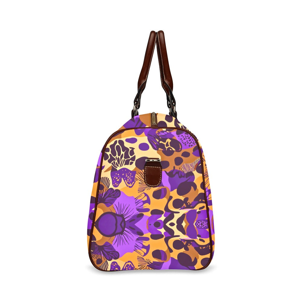 Travel Bag (Brown) (Model 1639)