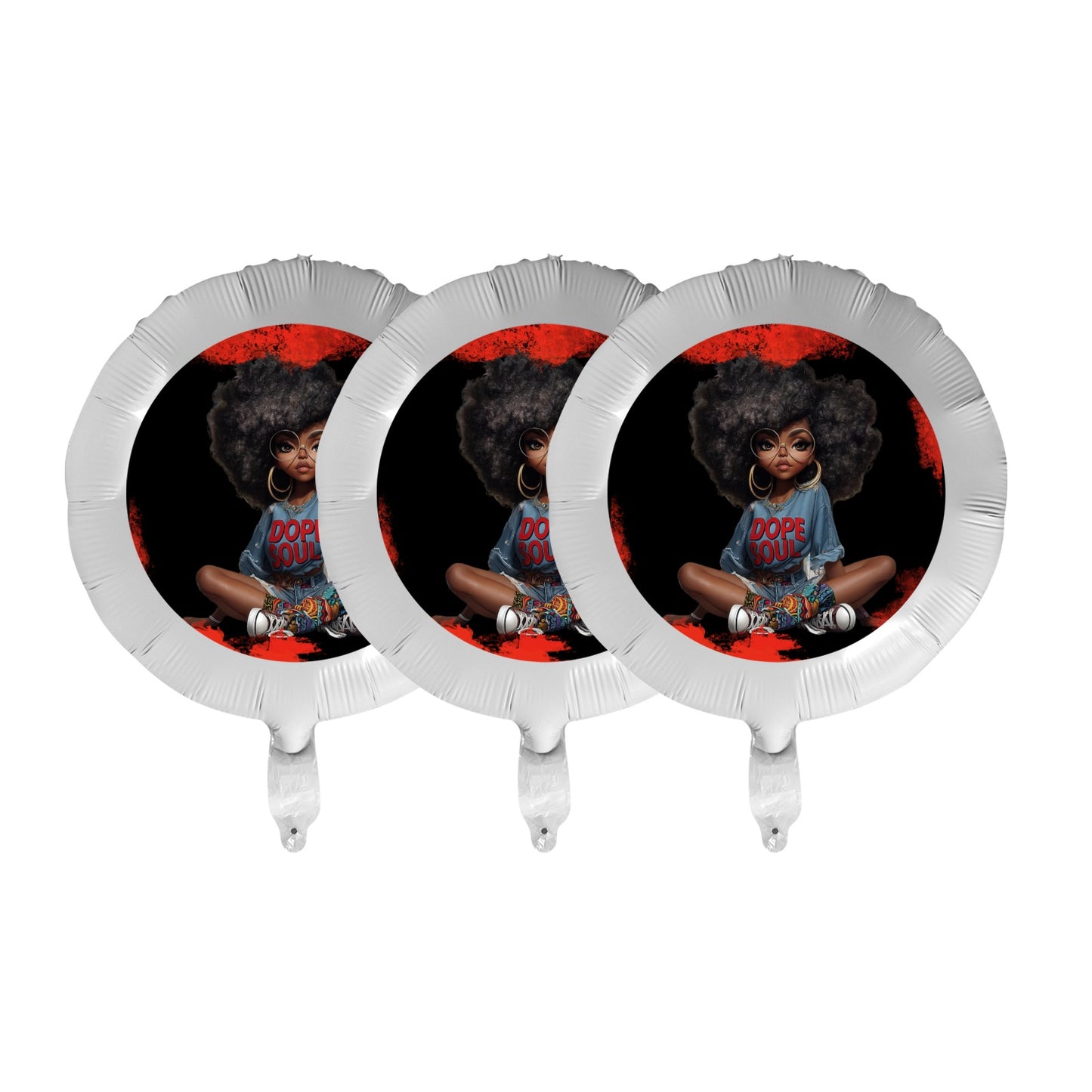 Dope Soul Foil Balloon (18inch)(3 Pack) Foil Balloon (18inch)(3 Pack)