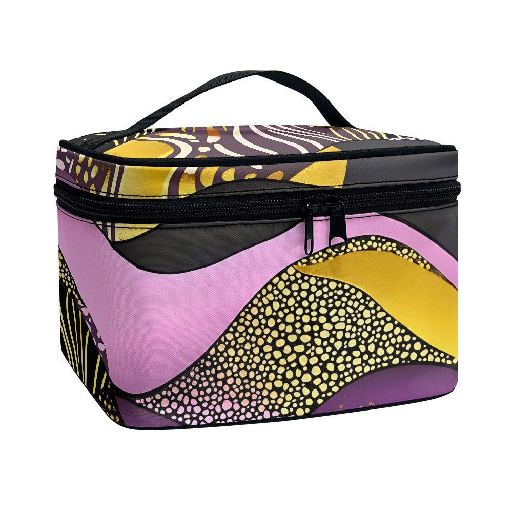 Portable cosmetic bag
