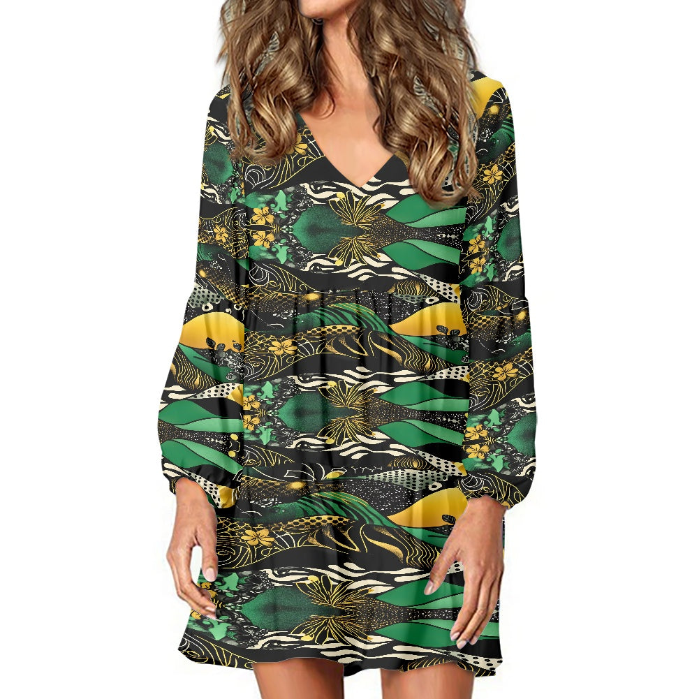 Women's long sleeve dress