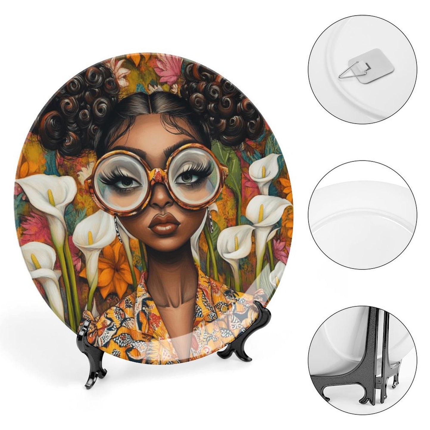 Bone China Decorative Plate