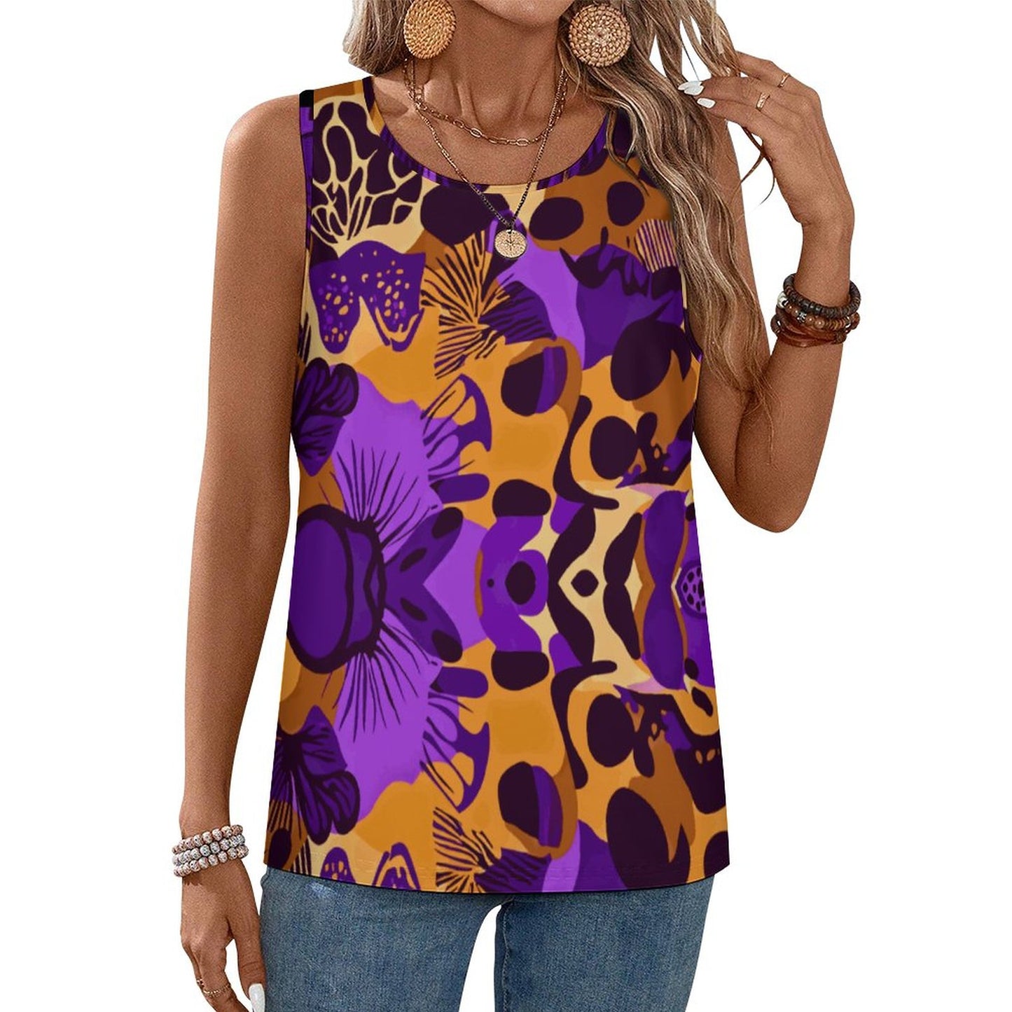 180gsm Women's Tank Top DS010 (All-Over Printing)